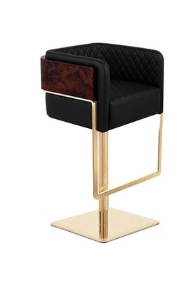 Upholstery | Nura Swivel Bar Chair