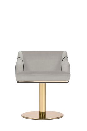 Upholstery | Saboteur Swivel Dining Chair