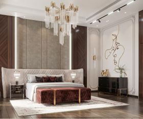 The Enigmatic Cairo House by Noura Faris - Master Suite