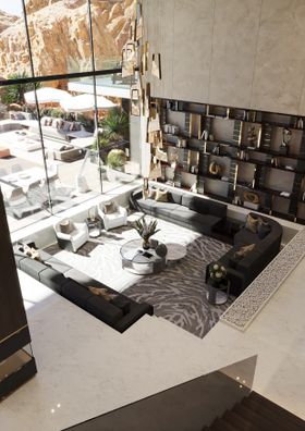 Le Mirage Mansion | Living Room