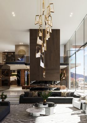 Le Mirage Mansion | Living Room