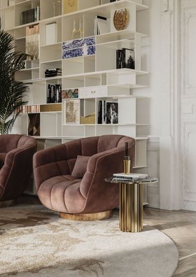 Reading Corner with the Empire side table