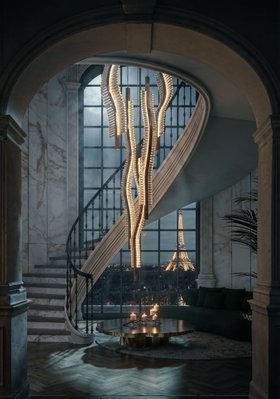 La Vue Eiffel Penthouse | Entryway