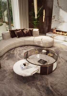 Algerone Set Center Table