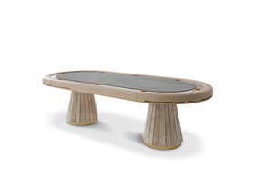 Darian Oval Poker Table