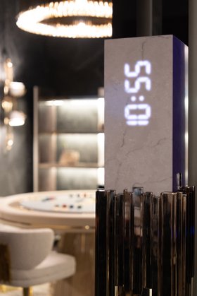 LUXXU x Silestone® by Cosentino: Empire Clock