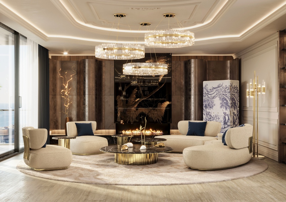 Monaco Residence | Living Room