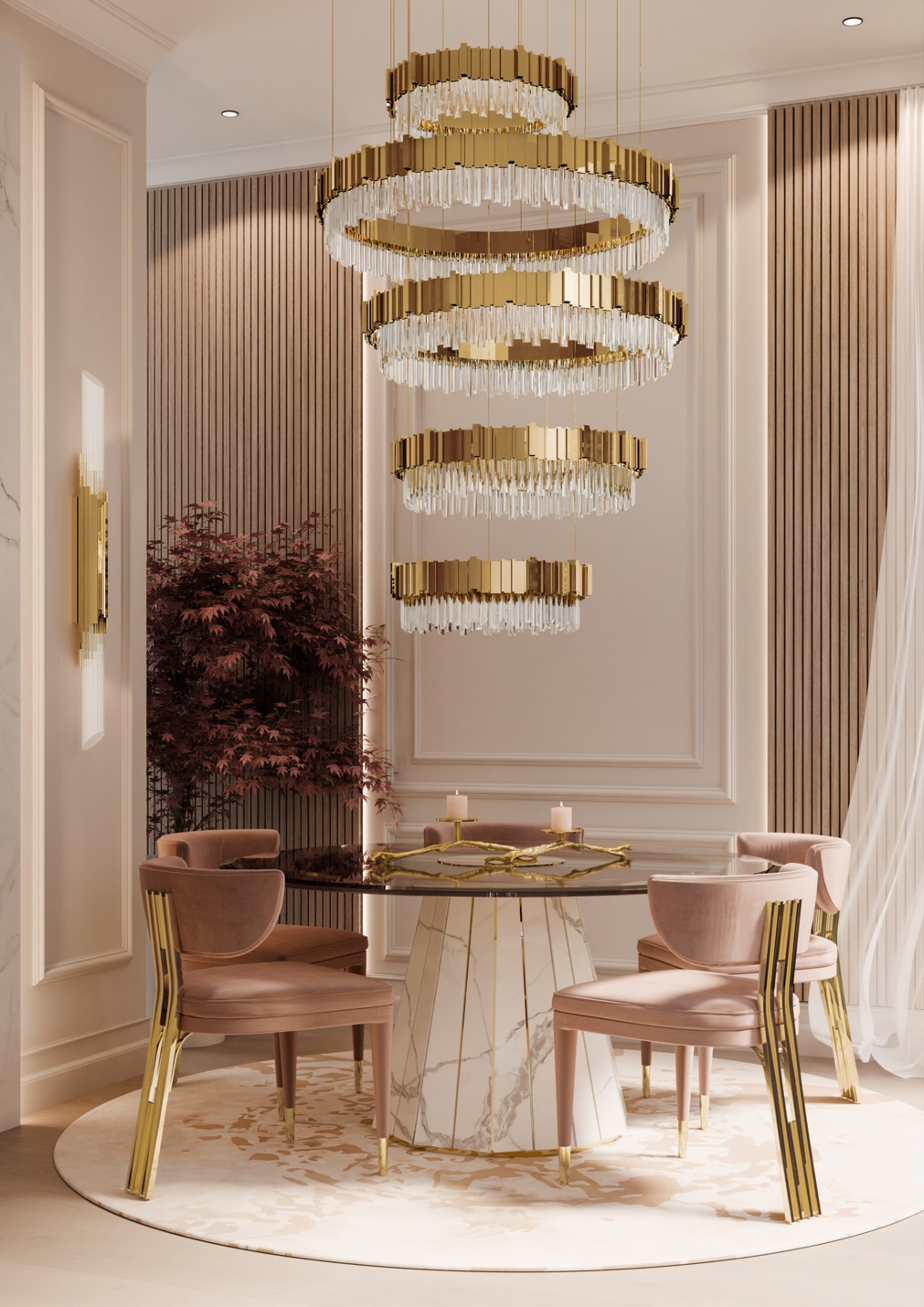 Empire Slim Chandelier III