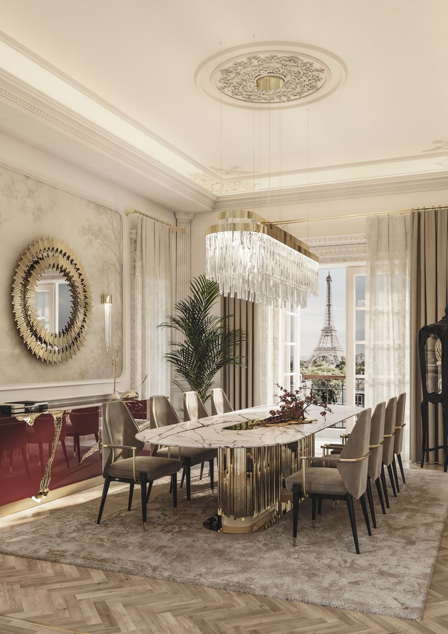 La Vue Eiffel Penthouse | Dining with a View