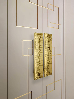 Modern Doors with the Baruka Door Pull