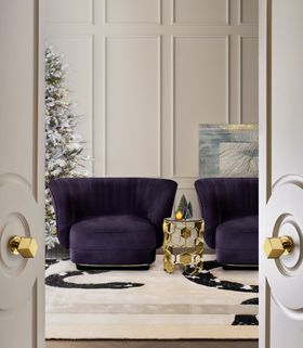 Door Adorned with the Karat Hardware