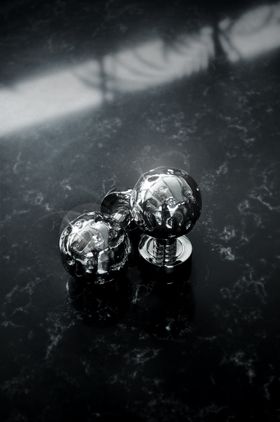 Architectural Hardware | Meteor Doorknob in Nickel