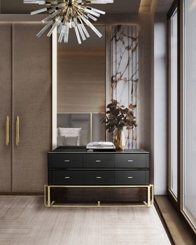 Luxury Bedroom with Curated Hardware