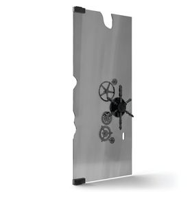 Vault Door in Tampered Glass