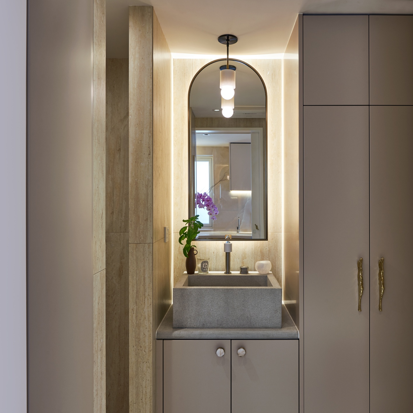 Design Project by JJ Acuna with Sculptural Decorative Hardware