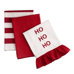 ProCook Festive Tea Towel Red