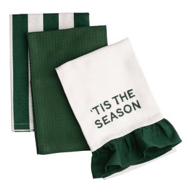 ProCook Festive Tea Towel Green
