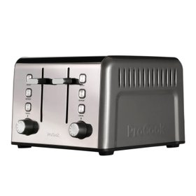ProCook Gun Metal Toaster 4 Slice