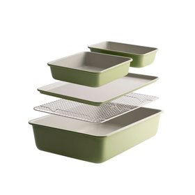 ProCook Soho Bakeware Set, Sage Green, £70