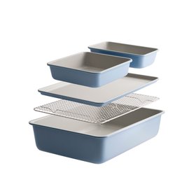 ProCook Soho Bakeware Set, Sky Blue, £70