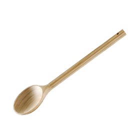 ProCook Ash Wood Ribbed Spoon