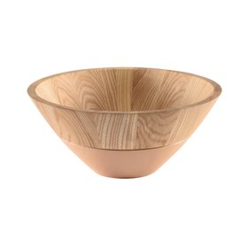 ProCook Ash Wood Salad Bowl Clay