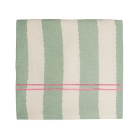 ProCook Cotton Mix Tablecloth Mint Green & Pink, £50