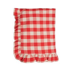 ProCook Gingham Cotton Tablecloth Chilli Red, £45