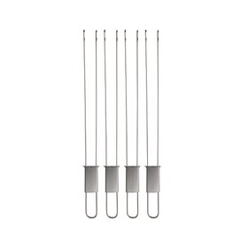BBQ Stainless Steel Skewers With Sliders