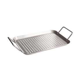 BBQ Stainless Steel Tray Rectangular