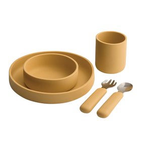 ProCook Silicone Tableware Set, Mustard