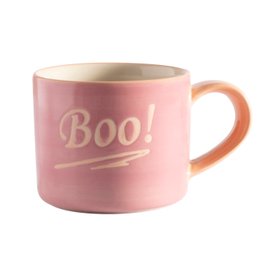 ProCook Halloween Stoneware Mug Boo Pink