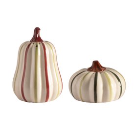 ProCook Stoneware Pumpkin Salt & Pepper Shakers