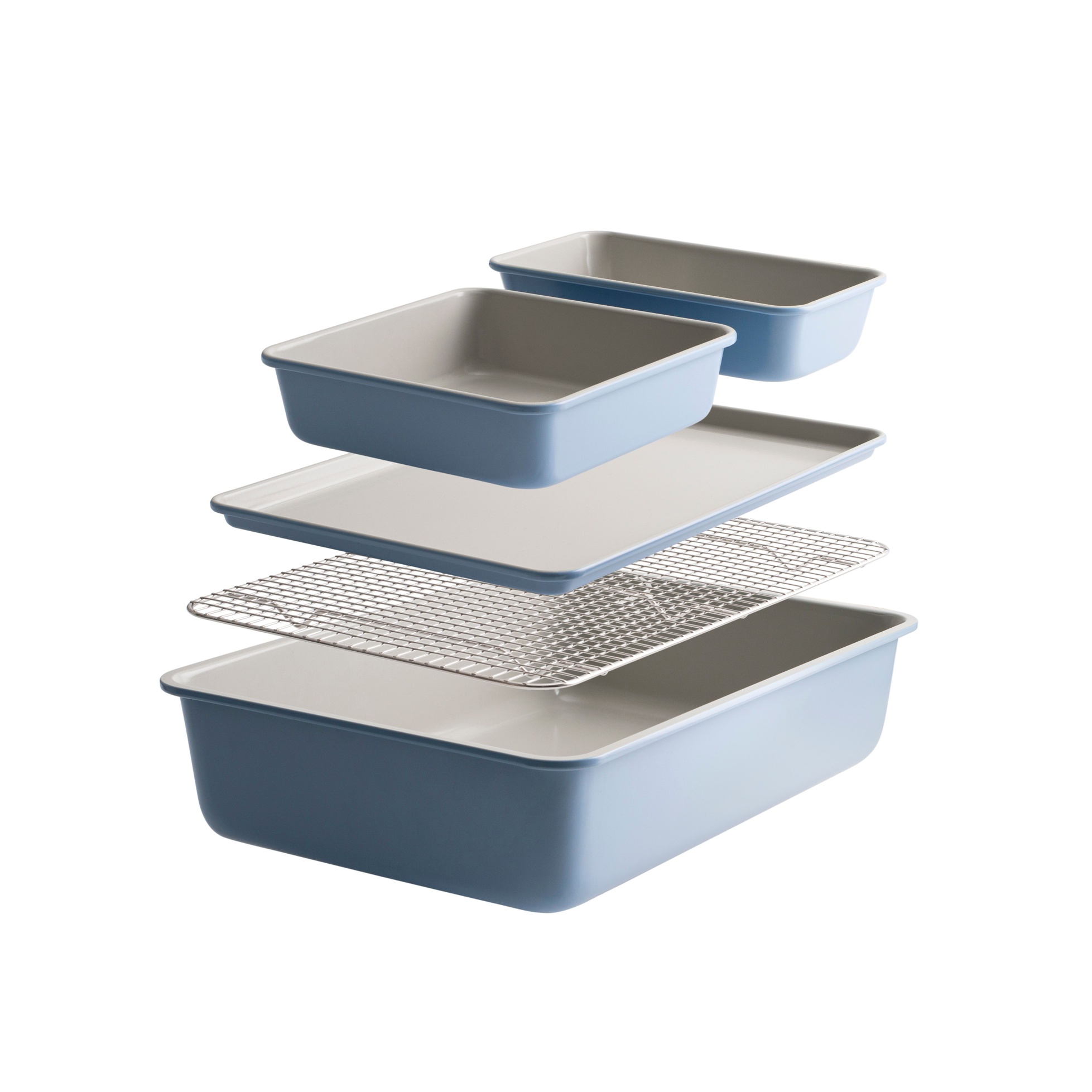 ProCook Soho Bakeware Set, Sky Blue, £70