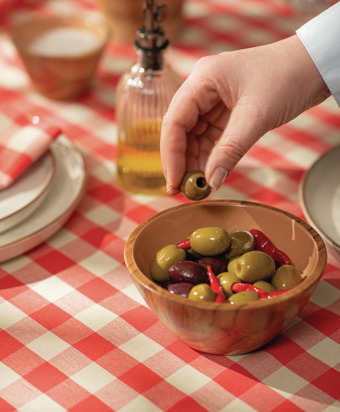 ProCook SS26 Enamel Wood Nibble Bowl Toast, £12