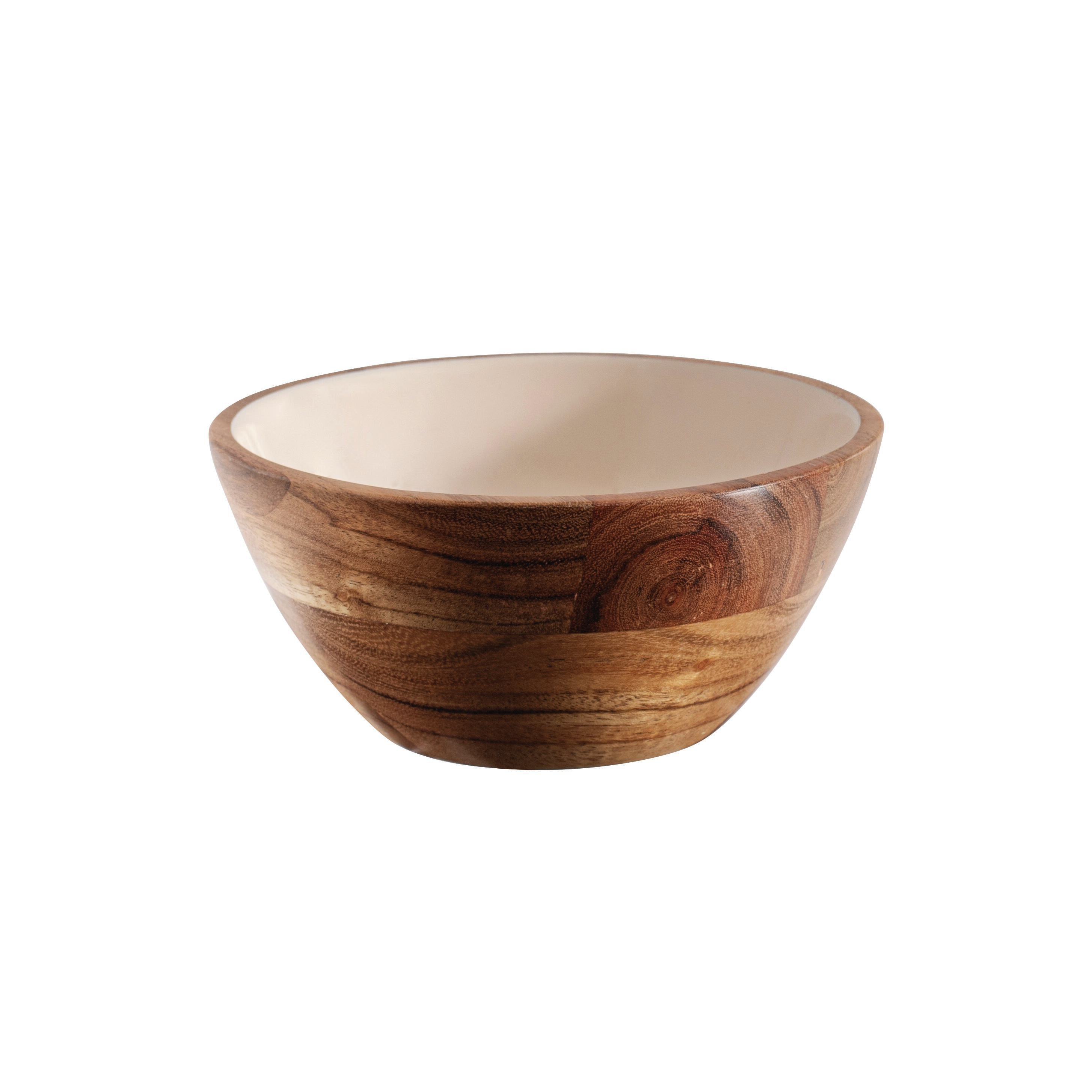 ProCook Enamel Wood Nibble Bowl Sandstone