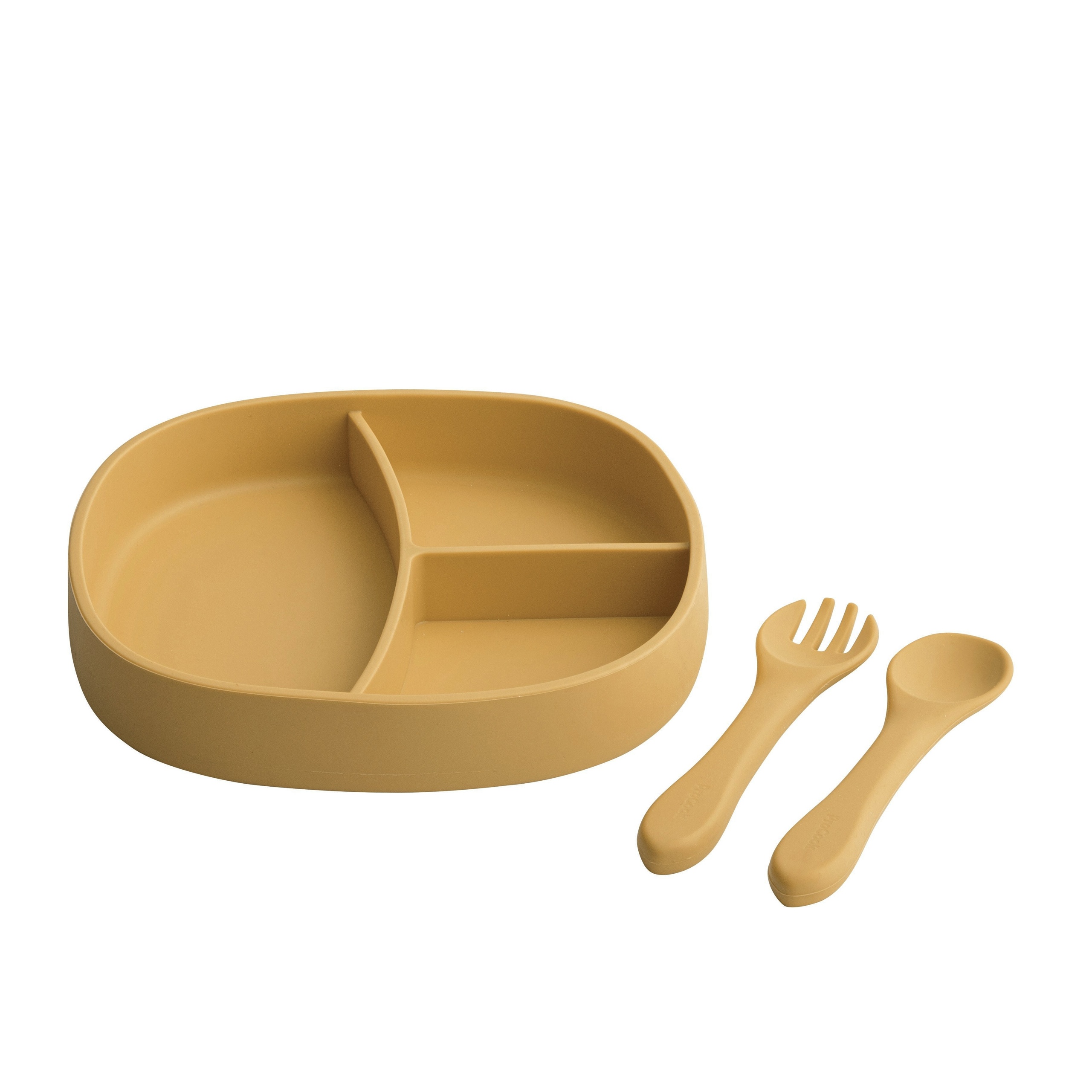 ProCook Silicone Feeding Set, Mustard