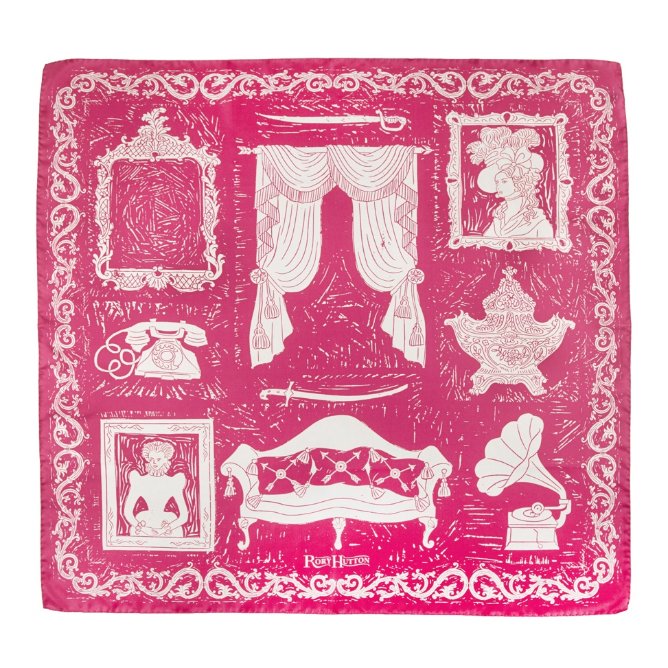 Drawing Room Silk Scarf