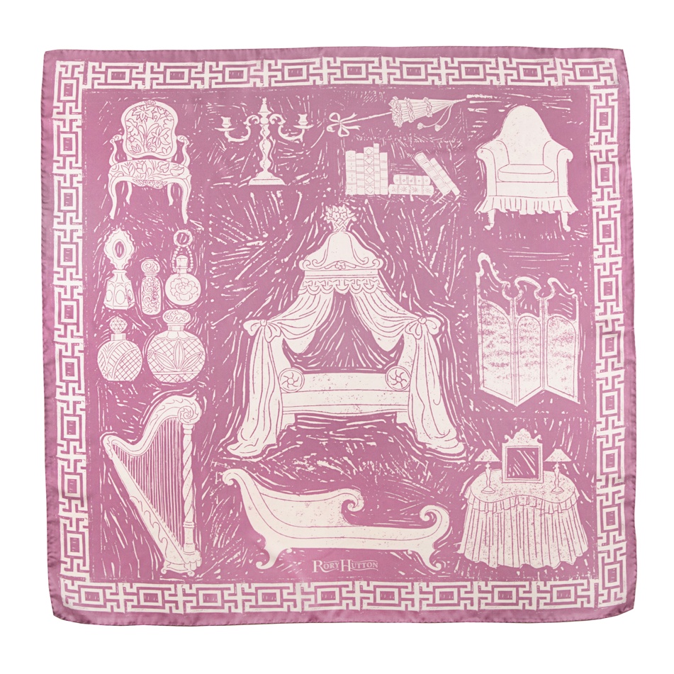 Boudoir Silk Scarf