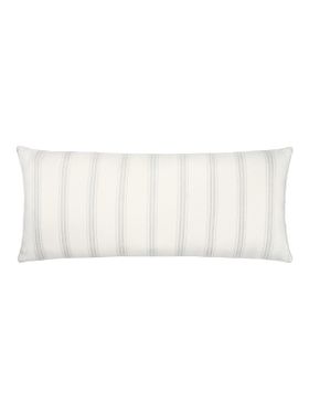P Cushion Kingley White Dove Stripe Pub Rel Bolster