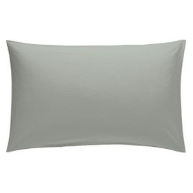 Habitat Washed Grey Grey Stonewashed Habitat Pair Of Rectangular Pillowcases