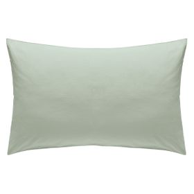 Image of Habitat Washed Sage Sage Green Habitat Pair Of Rectangular Pillowcases