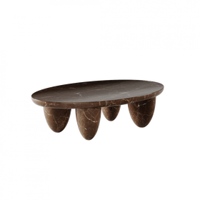 LUNARYS |  Luxury Design Center Table Olive Marron