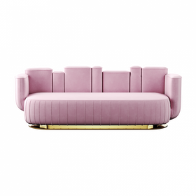 AJUI | Modern Pink Sofa