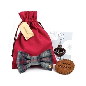 Red Santa Paws Personalised Doggy Gift Bag