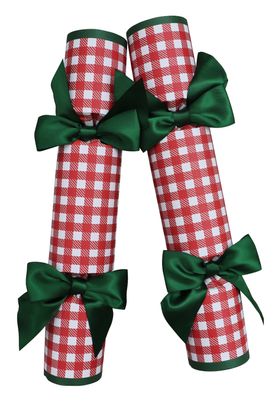 Nancy & Betty   Christmas Crackers, Regency   Gingham   Portrait (2)