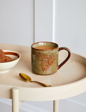 Earthy Brown Stoneware Mug £14