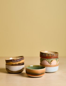 HKLIVING 70's Ceramics Tapas Bowl