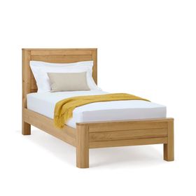 Oak Furnitureland Romsey Single Bed - Natural Solid Oak