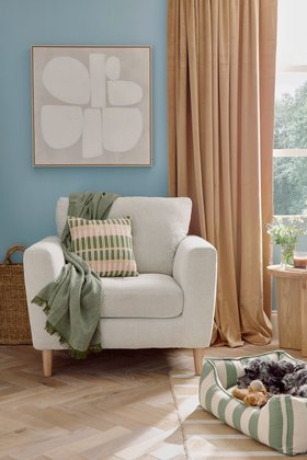 Oak Furnitureland spring/summer 2026 bedroom - Eton armchair